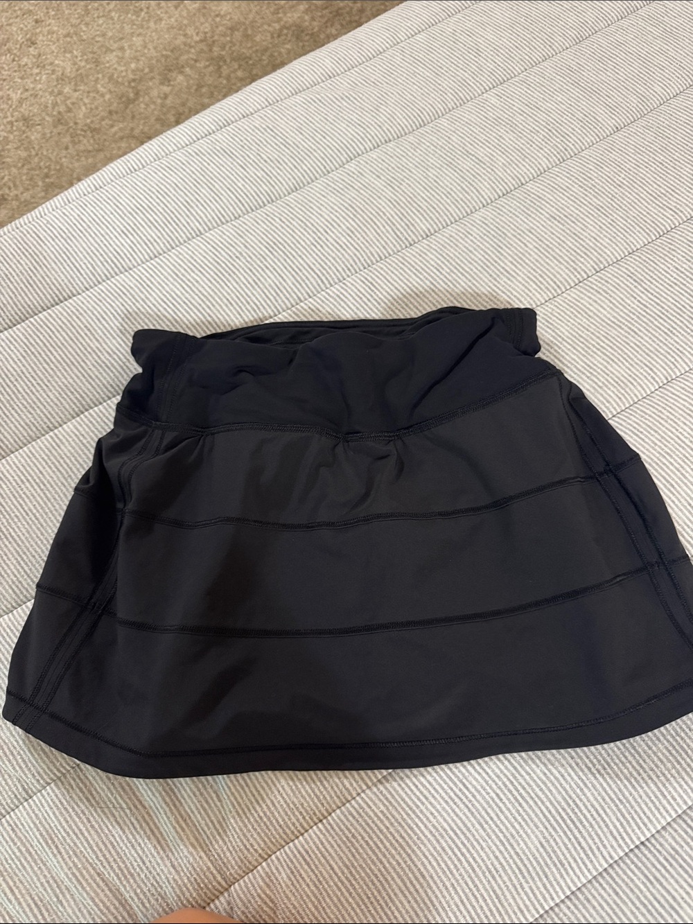 lululemon athletica Black Athletic Skort